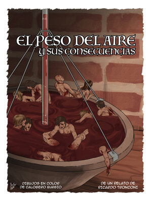 cover image of El peso del aire--comic en color y cuento